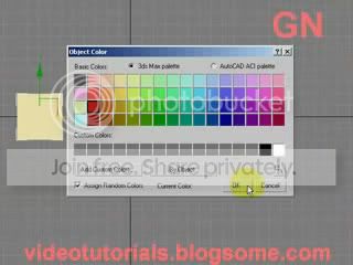 select color for current obj