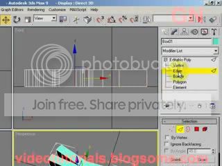 select edge subobject mode