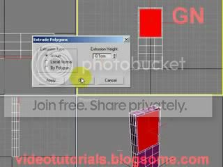Change Extrusion settings