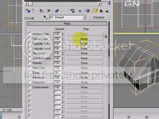 Click diffuse color map button
