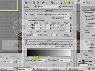 Click on gradient ramp to add gradient flag