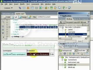 Drag and drop dynamic fields to appropriate cells