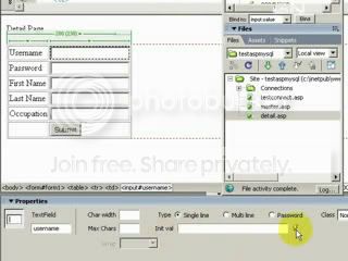 Click Bind to Dynamic Source button