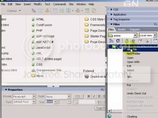 Add new file for site