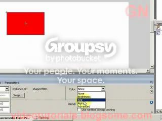 Select Tint from color dropdown box
