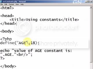 Define AGE constant