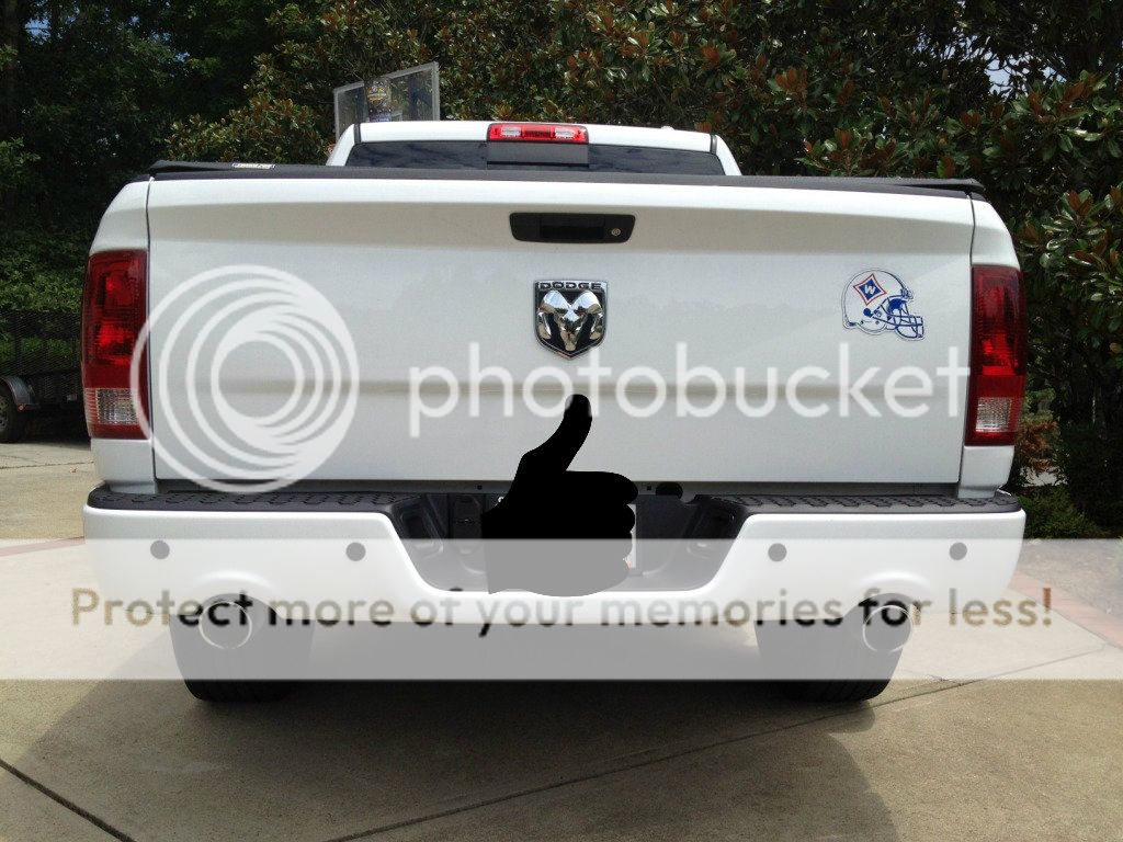 Exhaust tip fix DODGE RAM FORUM