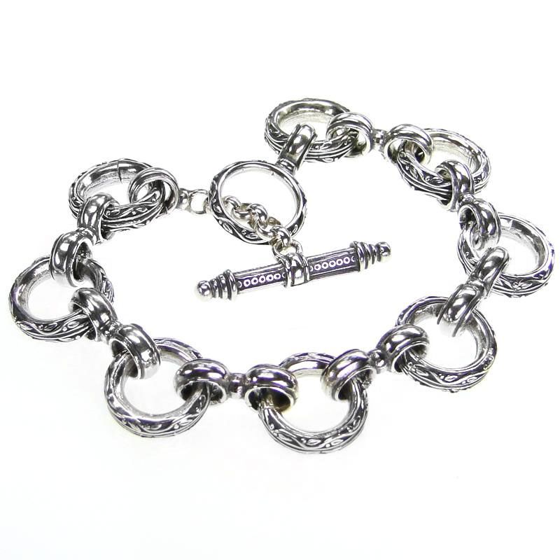 Designer Link Bracelet Gerochristo 6211N Sterling Silver CultureTaste