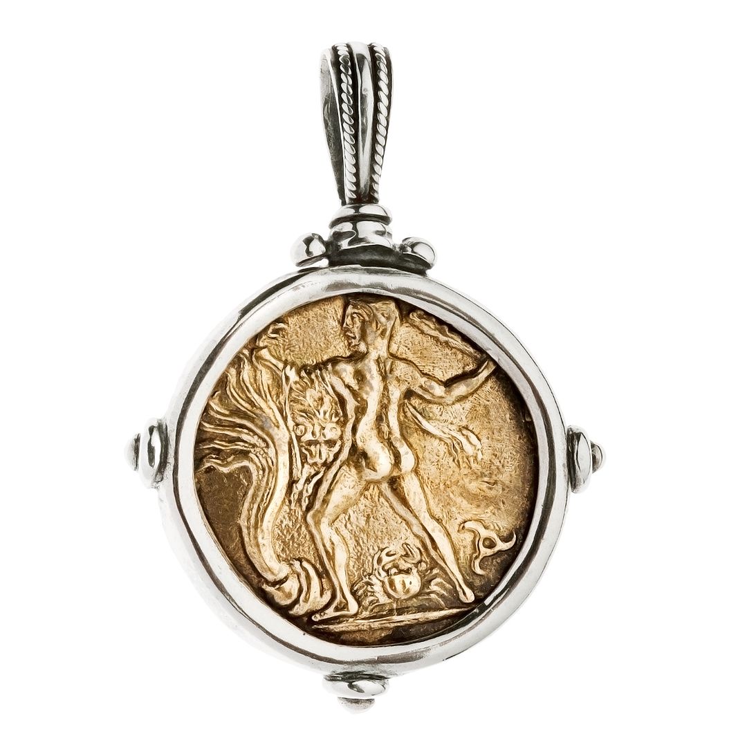 Hercules and Bull Phaistos Crete Stater Bronze & Silver Coin