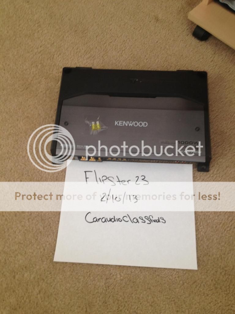 Kenwood KAC7204 Car Audio Classifieds!