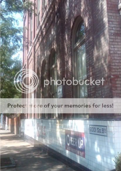 Soulard Landmarks - Building Ad Signs
