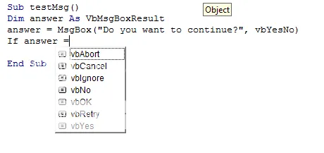 VbMsgBoxResult